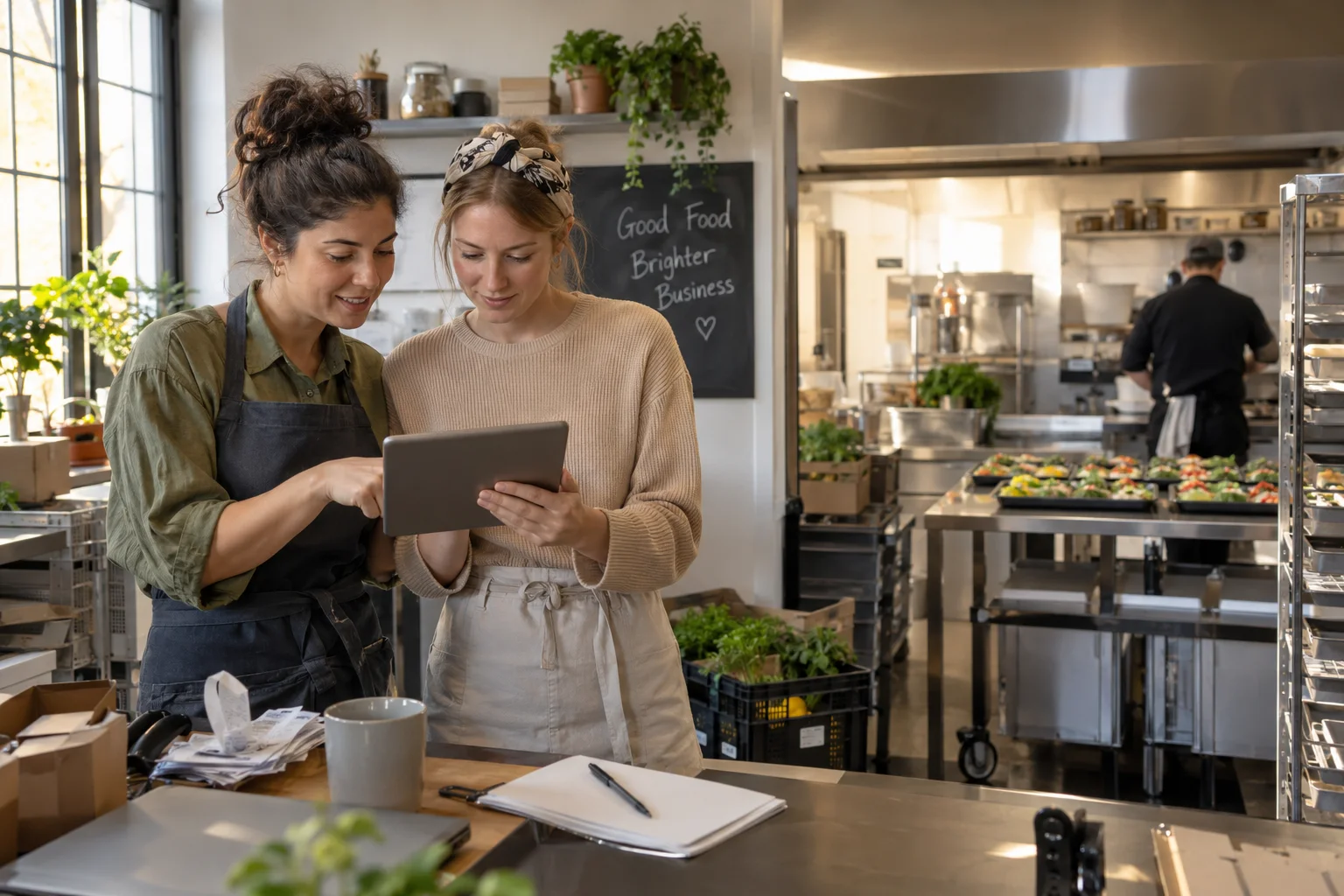 N26 vs. Revolut vs. Holvi vs. Qonto: Geschäftskonten im direkten Vergleich Catering-Unternehmerinnen vergleichen ihre Kontofunktionen